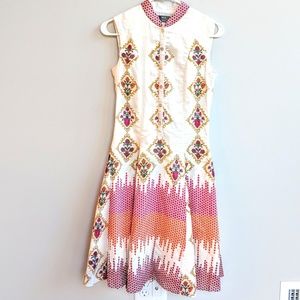 ROHIT BAL SILK DRESS sz SMALL